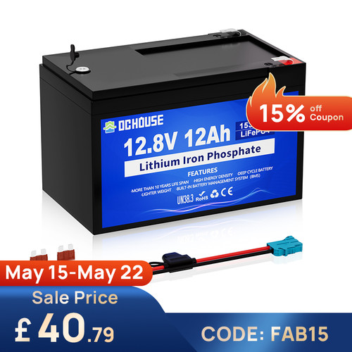 12v 12ah lifepo4 - 12v,