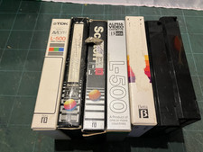 7x Betamax Tapes, old tv recordings Laurel & Hardy Sony MOLD require cleaning