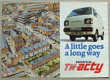 HONDA TN-ACTY PICK UP & VAN Sales Brochure c1983