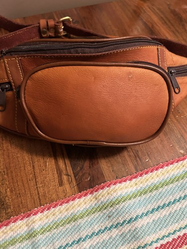Vintage brown leather - brown,