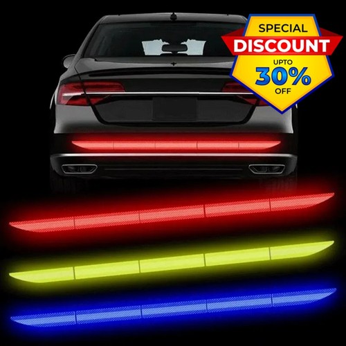 Car reflective sticker warning - sticker,