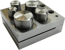 Round Disc Cutter Set, 5 Hole Metal Punch for Jewelry Making & Circle Cutting