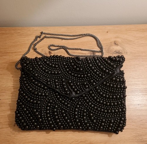 Matalan black beaded - black,