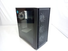 Vida Versa Mid Tower ATX Tempered Glass Windowed Gaming PC Case