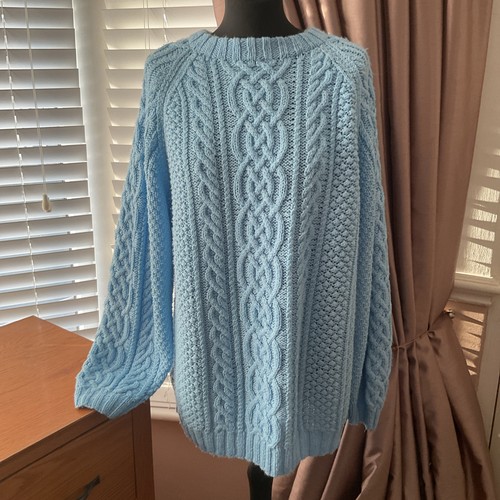 Handmade knitted chunky - handmade, cable