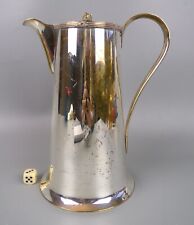Silver plated Water Jug / Wine or Juice Pitcher. 19THC antique VTG. 1.2L 8.5"