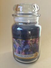 Yankee Candle Country Heather Large Classic Jar 623g Rare Retired