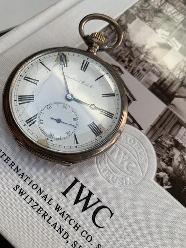 Iwc pocket watch calibre 58 - pocket, 57/58
