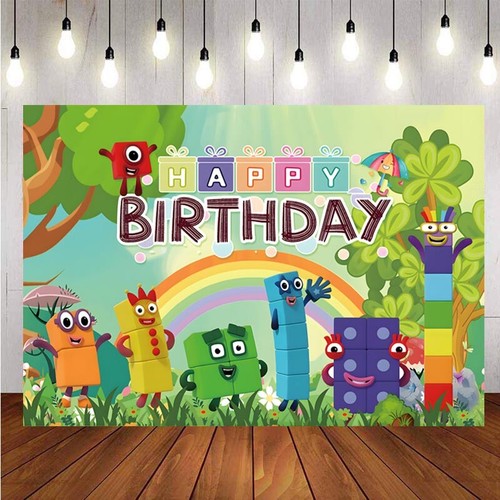 Numberblocks backdrop kids - numberblocks,