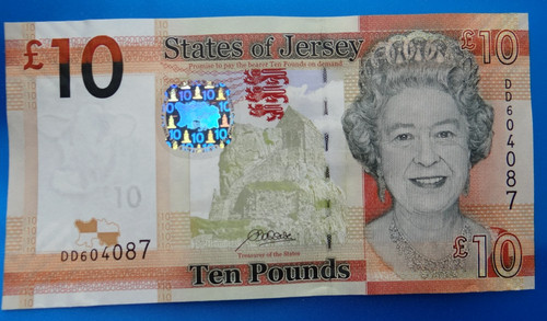 Jersey banknote - £, *