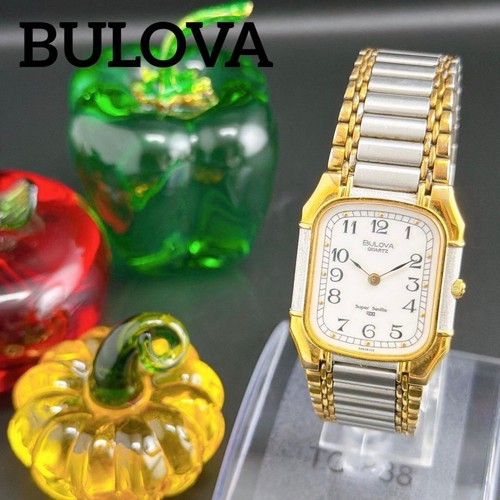 Bulova super seville tank gold - bulova,