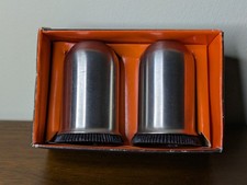 Vintage Kingcraft Stainless Steel Cruet Set 1970's Hong Kong Un-used