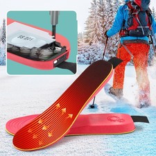 M/L Heated Insoles USB Rechargeable Electric Heated Insoles with APP Control UK