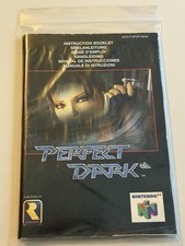 Booklet Only - Nintendo 64 - Perfect Dark