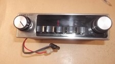 LUCAS PUSH BUTTON CAR RADIO CLASSIC CAR  - BARN FIND & UNTESTED