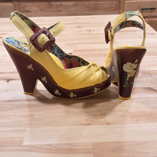 Miss fire yellow floral peep - yellow,