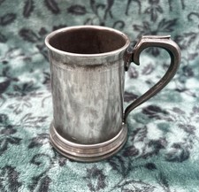 Small Antique Glass Bottomed