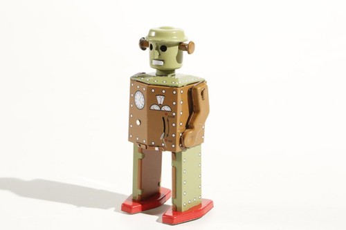 Atomic robot man - robot, tin