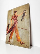 1940s American Oil on Board