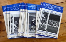 Cardiff City Home Programmes