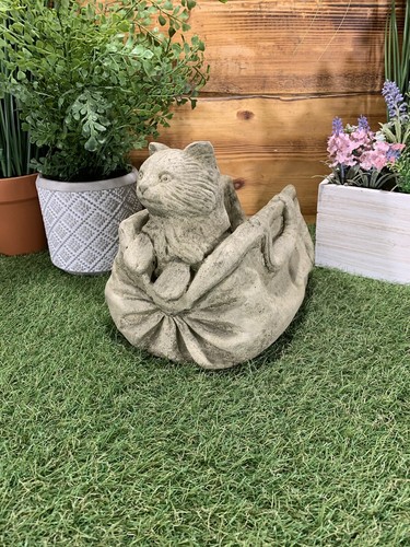 Stone garden cat bag - in,