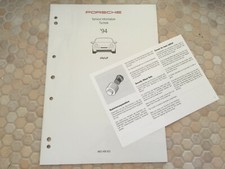 PORSCHE OFFICIAL 968 SERVICE