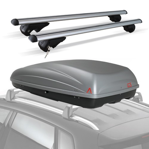 Luggage roof box and - roof, lock