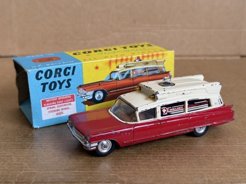 Corgi toys superior ambulance - corgi,