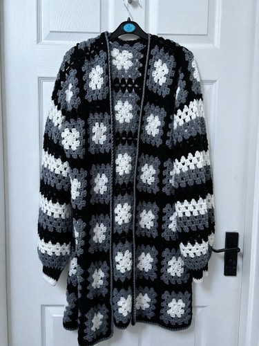 Handmade black white and grey - black,,