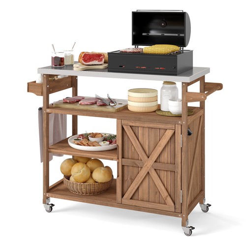 Outdoor potting bench patio - outdoor,