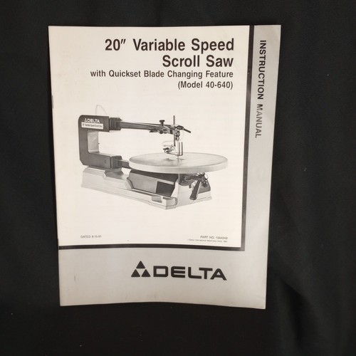 Delta 640 variable - 20",