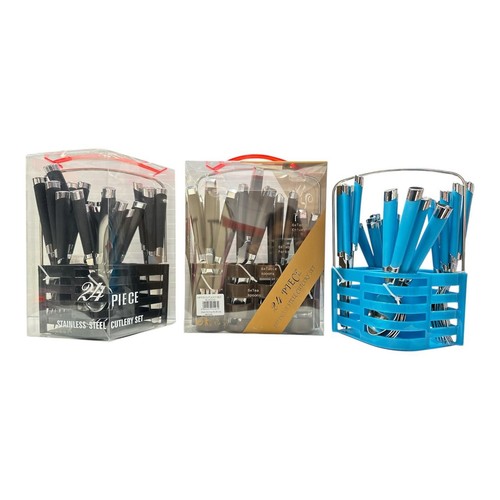Pieces cutlery set with - set,