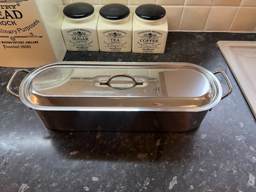Aluminium fish poacher - aluminium,