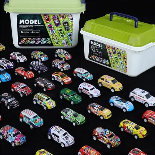 48pcs pull back alloy toy - alloy, car