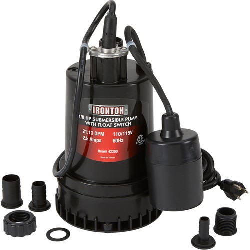 Ironton submersible water pump - water,