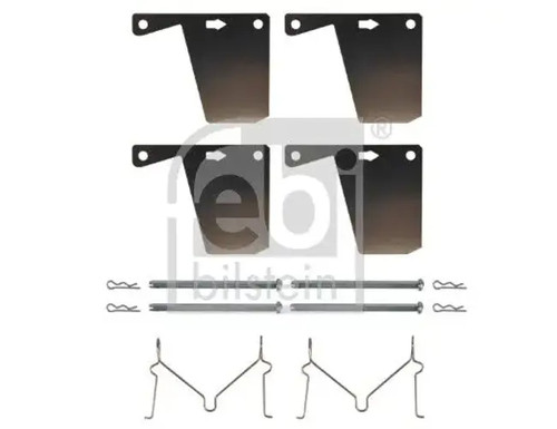 Brake pad fitting kit - pad,