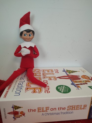 Elf the shelf a christmas - on, shelf:
