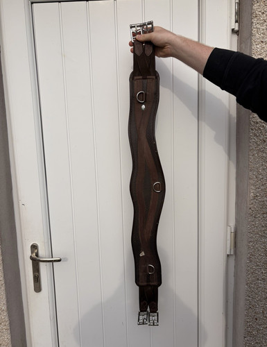 Brown horse girth with - brown,