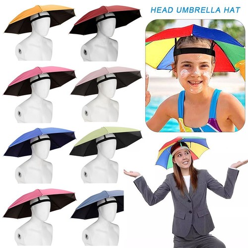 Head umbrella hat elastic band - elastic,