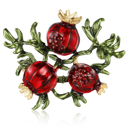 Creative red fruits brooch - creative,