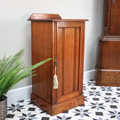 Antique bedside cabinet pot - bedside,