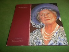 2000 Queen Elizabeth the Queen Mother Commemorative Centenary Crown £5 Coin
