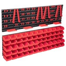 136 Piece Storage Bin Kit with