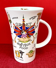 Dunoon Great British Food, Design by Cherry Denman Large Bone China Glencoe Mug