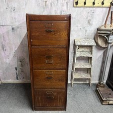 Vintage Wooden Heavy 4 Drawer