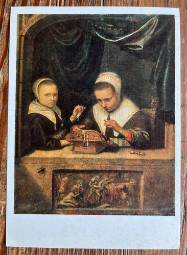 Soviet art postcard 1985 - soviet,