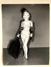 Marilyn Monroe Rare Wardrobe Test Photo Unused Costume Gentlemen Prefer Blondes