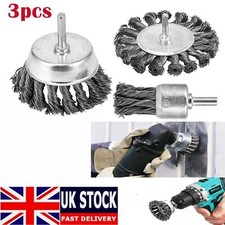 6x Rotary Steel Wire Brush