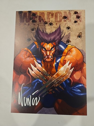 Wolverine wepon print signed - wolverine,