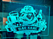 Light bar sign - up,